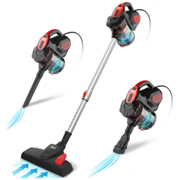 Aspirador I5 18KPA Potente sucção 600W Motor multiuso 3 em 1 Aspirador portátil vermelho, INSE, Vermelho