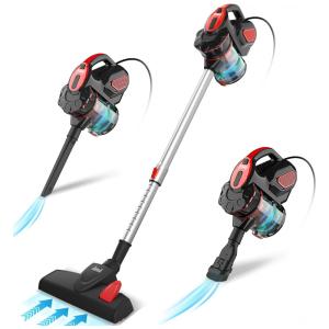Aspirador I5 18KPA Potente sucção 600W Motor multiuso 3 em 1 Aspirador portátil vermelho, INSE, Vermelho
