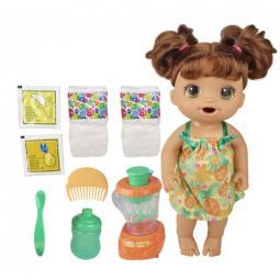 Boneca Magic Mixer Boneca Tropical com Acessórios de Liquidificador para Crianças Acima de 3 Anos, Baby Alive