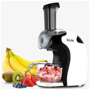 Máquina de Sorvete Automática 1,5L de Capacidade sem Aditivos, Glúten e Latcinios Inclui Livro de Receitas, Branca, 110v, ILAVIE IC021B 02