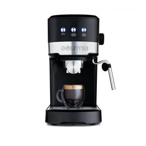 Máquina de Café Expresso 15 Bar com Bocal de Leite e Reservatório Removível de 1,2L, 110V 1000W, Gourmia, Preta