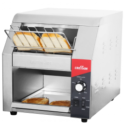 Torradeira de Esteira Crosson Certificada ETL, 450 fatias por hora, Torradeira Comercial