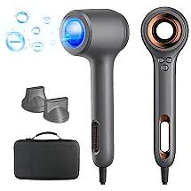 Secador de Cabelo Profissional com 2 Velocidades e 3 Temperaturas, 110v, SKANWEN, Cinza