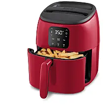 Fritadeira Elétrica AirFryer Digital, Capacidade 2.4L, 1000W, 110V, DASH DCAF260GBRD02, Vermelho