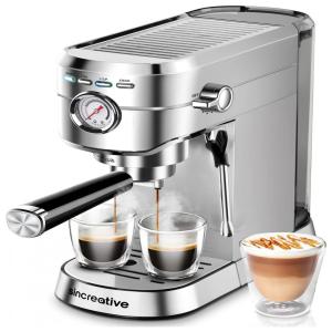 Sincreative Mixer com 12 Velocidades e Acessórios, Aço Inoxidável, 400W, 110V, Preto