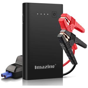 Imazine Bateria Auxiliar de Partida 1000A Peak 8000mAh até 7,0 L de gás ou motor diesel 5.5L 12V