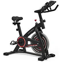 Bicicleta Ergométrica GOFLYSHINE com Assento e Guiador Ajustáveis, Preta