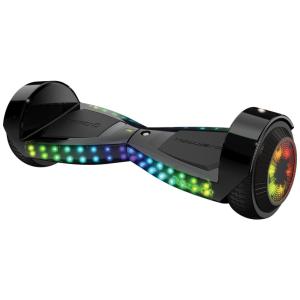 Hoverboard com Luz LED, Alto Falante, Velocidade de 12 km/h e Peso Máximo de 80 kg , para Crianças e Adolescentes, 110V 150W, Razor, Preto
