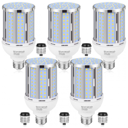 Pacote com 5 Lâmpadas de Milho LED de 80W, Equivalente a 800 Watts, Base E26/E39, 5000K Luz do Dia 11,600LM,XYCN