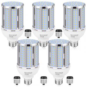 Pacote com 5 Lâmpadas de Milho LED de 80W, Equivalente a 800 Watts, Base E26/E39, 5000K Luz do Dia 11,600LM,XYCN