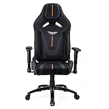 Cadeira Gamer W, Ergonômicas, Reclinável, Couro, 360 Graus, ACETHRONE W 185, Amarelo