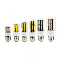 YSJX Lâmpada LED Espiga de Milho E27 9W Branco Quente 3000K Bivolt (85V-265V) – Kit 10 Unidades Econômicas para Casa e Escritório,Generic