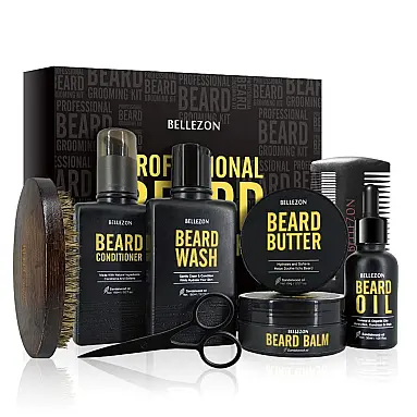 Kit para Barba Profissional Portátil