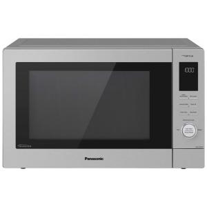 Micro Ondas de Bancada em Aço Inoxidável 33L com 6 Programas, 110V 1000W, Panasonic, Prata