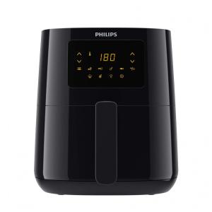 Fritadeira Elétrica AirFryer 4L com Painel Digital e Temperatura Ajustável, 110V, Philips HD925291, Preta