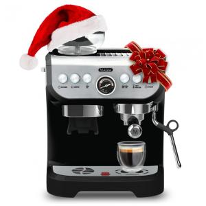 Máquina de Café Expresso 15 Bar com Moedor e Espumador de Leite, 110V, Zulay Kitchen