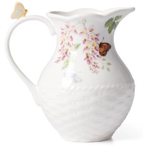 Jarro em Porcelana, Elegância e Praticidade em sua Mesa, Lenox Butterfly Meadow, Branco