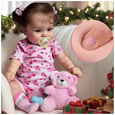 Bebê Recém-Nascido Newborn, Boneca Realista