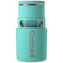 Máquina de Sorvete Manual Portátil, Cocinare, Azul