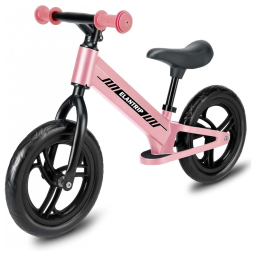 ELANTRIP Bicicleta Infantil com Apoio de Pés sem Pedal, Liga de Magnésio, 2 a 5 anos, Rosa