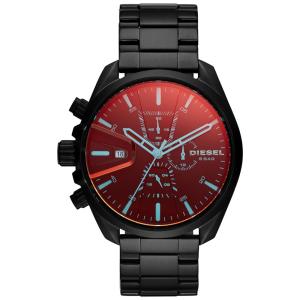 Relógio Masculino Analógico de Quartzo com Pulseira de Aço Inoxidável e Cronógrafo, Diesel DZ4489, Preto