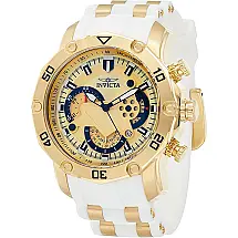 INVICTA Relógio Masc Original Pro Diver Quartz (23424) Branco Prova D'Água