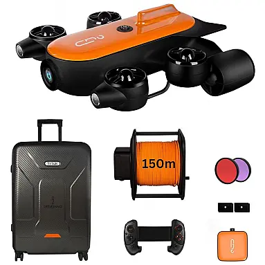 Drone Aquático Inteligente Geneinno Laranja