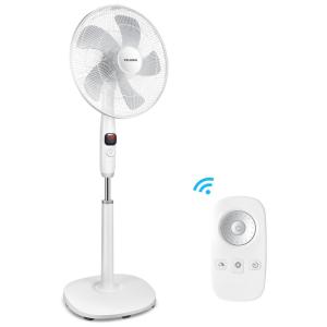 PELONIS PFS40D8AWW Ventilador de Torre 3 Velocidades, c, Temporizador de Desligamento Automático, Silencioso, 110V, Branco