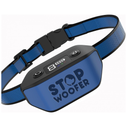 Dispositivo Anti Latido para Cães de Uso para Todos os Portes, STOPWOOFER SWU 88991, Cinza