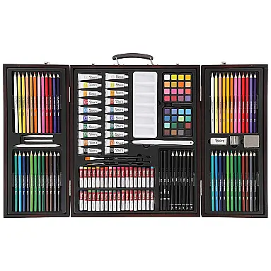 Lápis de Cor Profissional 156pcs,