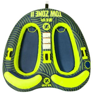 TBoia Rebocável Inflável Para 3 Pessoas, Resistente, Amarela, ZUP, Amarelo