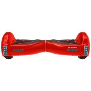 Hoverboard Elétrico de Velocidade Máxima 14 km, h, Luz LED, Hover H1, Vermelho