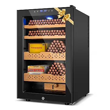 Humidor Elétrico Velieta Preto 70L