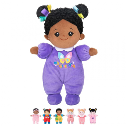 Boneca de Bebê de Pelúcia OUOZZZ para Meninas - Brinquedo Macio, Seguro e Ideal para Desenvolver a Autoconfiança