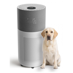 Purificador de Ar com Filtro True HEPA, Área até 236 m2 e Controle por APP, CleanForce, Cinza