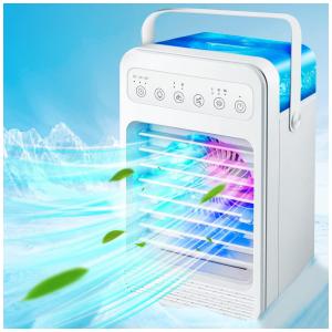 Climatizador Portátil 3 em 1 com 4 Velocidades e Temporizador, EUKZEKY, Branco