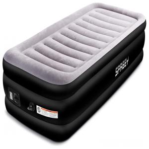 Colchão Inflável SPREEY, Preto e Cinza