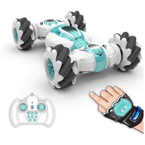 Carrinho de Controle Remoto com Sensor de Gestos e 360 de Rotação, GOOLRC, Verde