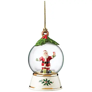 Enfeite Natal em Porcelana, Globo