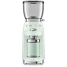 Moedor de Café Elétrico Retrô anos 50, 150W, CGF01 Pastel, 110v, SMEG CGF01PGUS, Verde