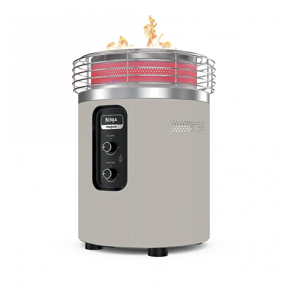 Fogueira e Aquecedor Externo Ninja Fireside360 OF101ST 80.000 BTU a Propano Cor Pedra — foto 2