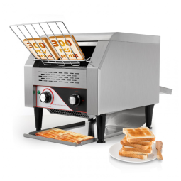 Torradeira Comercial DynaLiving faz 300 Fatias por Hora - Torradeira Industrial de Esteira para Restaurante 2200W