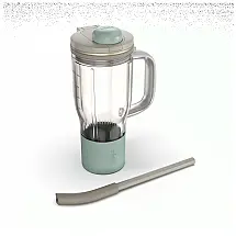 Copo Ninja BlendBOSS XSKDB326LSST Tumbler de Viagem 770 ml com Canudo Removível Cor Pedra
