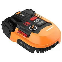 Robô Cortador de Grama Sem Fio, até 505 m2 com com Tecnologia Power Share e Carregador Incluso, 110V, Worx Landroid-S, Preto e Laranja