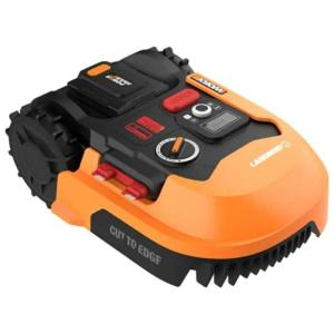 Robô Cortador de Grama Sem Fio, até 505 m2 com com Tecnologia Power Share e Carregador Incluso, 110V, Worx Landroid-S, Preto e Laranja
