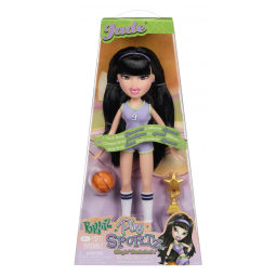 Boneca de Moda Bratz Play Sportz Jade com Acessórios, Bola de Basquete