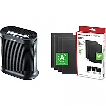 Purificador de Ar com Filtro HEPA para até 14 m2, 110V, Honeywell HPA100, Preto