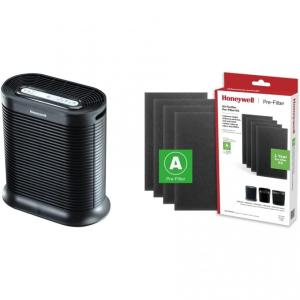 Purificador de Ar com Filtro HEPA para até 14 m2, 110V, Honeywell HPA100, Preto