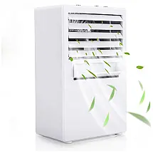 Climatizador de Ar MINI 3 em 1, Individual, 3 Velocidades, 110v, WINLOAD, Branco