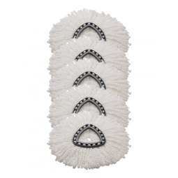 Refil Mop Microfibra Vileda UltraSpin 5 Unidades